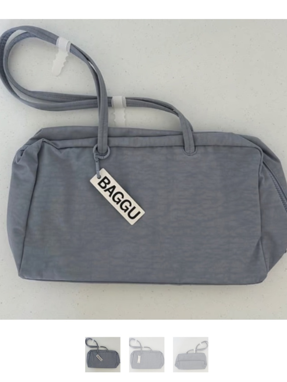 Baggu Medium Bowler Bag - Mist